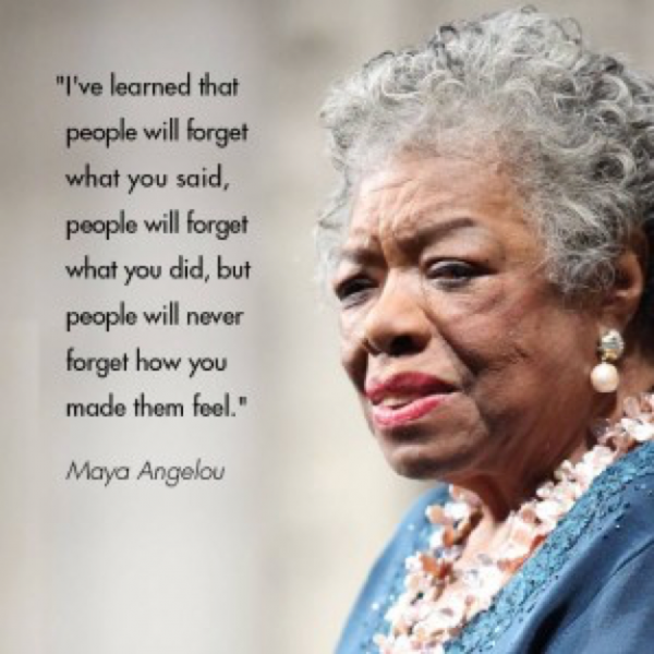Maya Angelou: Encouraging Love in the Face of Hatred - M E Clarke ...